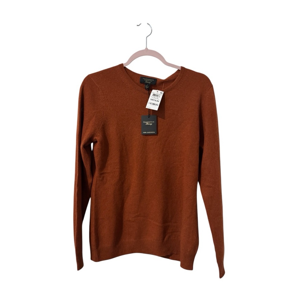 Brown Crew Neck Sweater